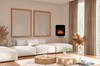 Image of WM-BI-2428-VLR-BG Smart Electric Fireplace the amantii wall mount electric fireplace