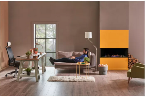 Sierra Flame Toscana Peninsula Gas Fireplace