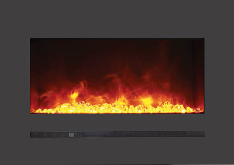 Sierra Flame WM-FML-26-3223-STL 26" Linear Electric Fireplace