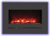 Image of Sierra Flame WM-FML-26-3223-STL 26" Linear Electric Fireplace