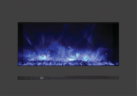 Sierra Flame WM-FML-26-3223-STL 26" Linear Electric Fireplace