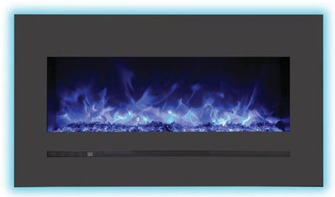 Sierra Flame Wall Mount WM-FML-34-4023 STL Linear Electric Fireplace