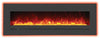 Image of Sierra Flame 88" WM-FML-88-9623-STL 88" Linear Electric Fireplace