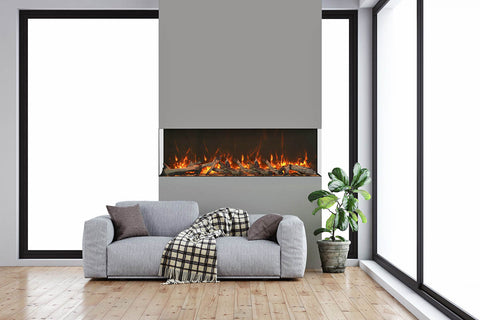 Amantii 88" TRU VIEW XL XT Indoor/Outdoor Electric Fireplace 88-TRV-XT-XL