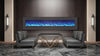 Image of Sierra Flame WM-FML-72-7823-STL 72" Linear Electric Fireplace