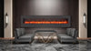 Image of Sierra Flame WM-FML-72-7823-STL 72" Linear Electric Fireplace