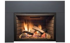 Sierra Flame Abbot 30" Direct Vent Linear Gas Fireplace - Deluxe ABBOT-30PG-DELUXE-LP