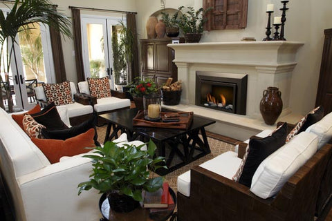 Sierra Flame Abbot 30" Direct Vent Natural Gas Fireplace - Deluxe ABBOT-30PG-DELUXE-NG