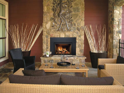 Sierra Flame Abbot 30" Direct Vent Natural Gas Fireplace - Deluxe ABBOT-30PG-DELUXE-NG