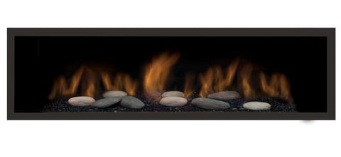Sierra Flame Austin 65" Direct Vent Natural Gas Fireplace - Deluxe
