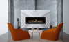 Image of Sierra Flame Austin 65" Direct Vent Linear Gas Fireplace - Deluxe