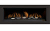 Image of Sierra Flame Austin 65" Direct Vent Linear Gas Fireplace - Deluxe
