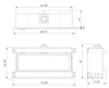 Image of Sierra Flame Austin 65" Direct Vent Linear Gas Fireplace - Deluxe