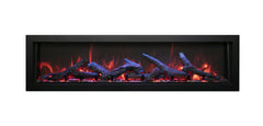 Amantii BI-88-DEEP-OD 88" Panorama DEEP Electric Fireplace – Indoor / Outdoor