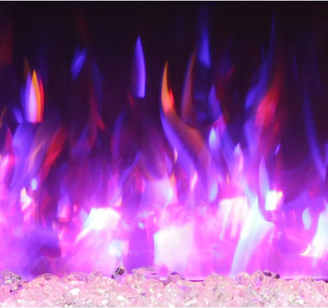 Amantii SYM-74 74" Symmetry Electric Fireplace