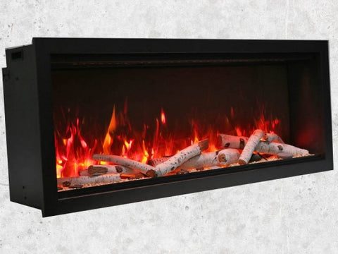 Amantii SYM-74 74" Symmetry Electric Fireplace