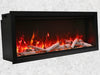 Image of Amantii SYM-74 74" Symmetry Electric Fireplace