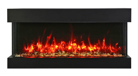 Remii 50-BAY-SLIM – 3 Sided Electric Fireplace