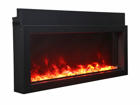 Amantii 50" SLIM Electric Fireplace – Indoor / Outdoor BI-50-SLIM-OD
