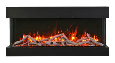 Remii 30-BAY-SLIM – 3 Sided Electric Fireplace