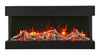 Image of Remii 30-BAY-SLIM – 3 Sided Electric Fireplace