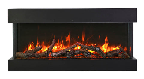 Remii 40-BAY-SLIM – 3 Sided Electric Fireplace