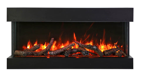 Remii 30-BAY-SLIM – 3 Sided Electric Fireplace