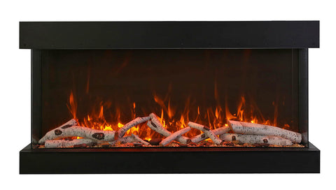 Amantii 88" TRU VIEW XL XT Indoor/Outdoor Electric Fireplace 88-TRV-XT-XL