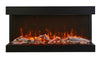 Image of Amantii 60" TRU VIEW XL XT Indoor-Outdoor Electric Fireplace 60-TRV-XT-XL