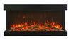 Image of Amantii 88" TRU VIEW XL XT Indoor/Outdoor Electric Fireplace 88-TRV-XT-XL