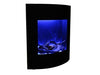 Image of WM-BI-2428-VLR-BG Smart Electric Fireplace the amantii wall mount electric fireplace