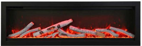 Amantii SYM-74 74" Symmetry Electric Fireplace