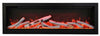 Image of Amantii SYM-60 Smart 60" Symmetry Indoor or Outdoor Electric Fireplace