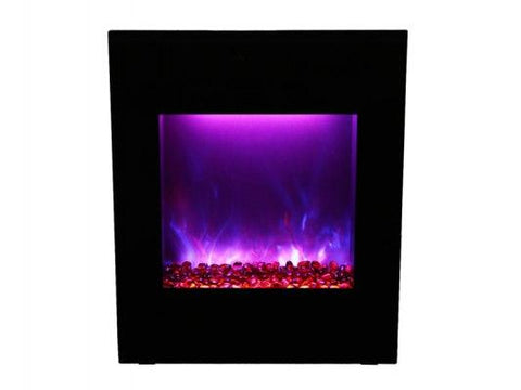 WM-BI-2428-VLR-BG Smart Electric Fireplace the amantii wall mount electric fireplace