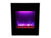 Image of WM-BI-2428-VLR-BG Smart Electric Fireplace the amantii wall mount electric fireplace
