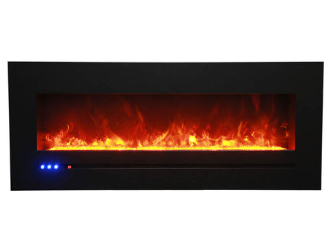 Sierra Flame WM-FML-72-7823-STL 72" Linear Electric Fireplace