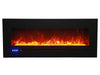 Image of Sierra Flame WM-FML-72-7823-STL 72" Linear Electric Fireplace