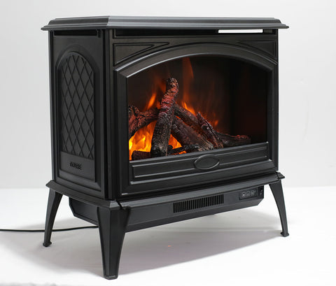Sierra Flame Cast Iron E-70 Free Stand Electric Fireplace
