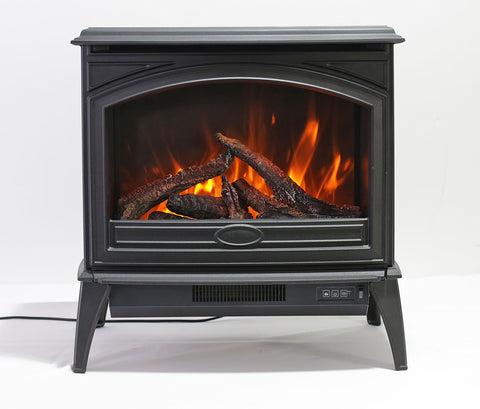 Sierra Flame Cast Iron E-70 Free Stand Electric Fireplace