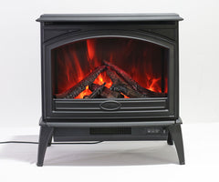 Sierra Flame Cast Iron E-70 Free Stand Electric Fireplace
