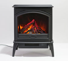 Sierra Flame Cast Iron E-50 Free Stand Electric Fireplace