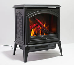 Sierra Flame Cast Iron E-50 Free Stand Electric Fireplace
