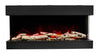 Image of Remii 30-BAY-SLIM – 3 Sided Electric Fireplace