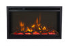 Image of Amantii TRD 33" Traditional Xtraslim – Extra Slim Electric Fireplace with a 3 Speed Motor, WiFi Capable and Programmable Remote