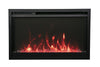 Image of Amantii TRD 33" Traditional Xtraslim – Extra Slim Electric Fireplace with a 3 Speed Motor, WiFi Capable and Programmable Remote