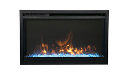 Amantii TRD-30-XS Traditional Xtraslim wide Electric Fireplace with a 3 Speed Motor, WiFi Capable and Programmable Remote