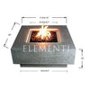 Image of Elementi Manhattan Fire Table - Natural Gas - OFG103-NG