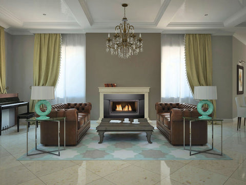 Sierra Flame Newcomb 36" Natural Gas Fireplace - Deluxe NEWCOMB-36-DELUXE-NG