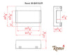Image of Remii 30-BAY-SLIM – 3 Sided Electric Fireplace