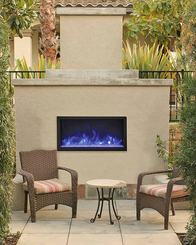 Remii 45" 102745-XT Tall Indoor or Outdoor Electric Fireplace
